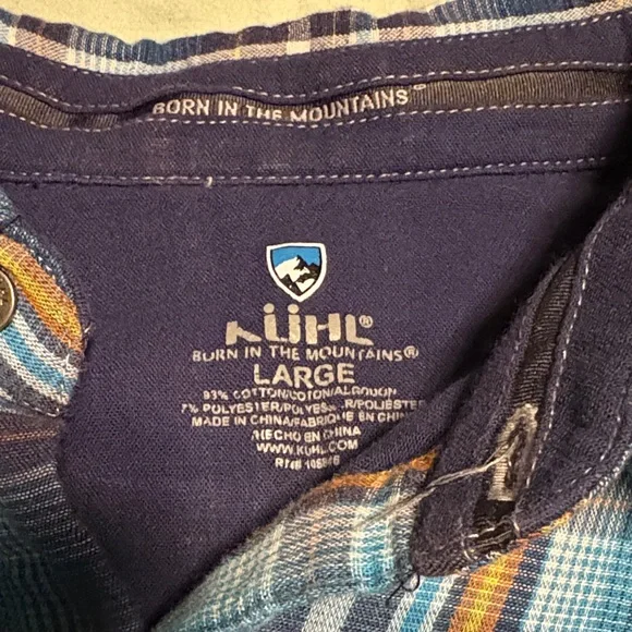 Kuhl outdoors Plaid Button Down Shirt - Picture 2 of 14